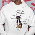 Anatomy Of A Chihuahua Dog Dogs Pet Hoodie Unique Gifts