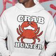 Crab Hunter Seafood Hunting Crabbing Lover Claws Shellfish Hoodie Unique Gifts