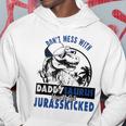 Daddysaurus Dad Husband Fathers Day Gift Matching Dinosaur Hoodie Unique Gifts
