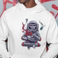 Funny Astronaut Monkey Ramen V2 Hoodie Funny Gifts