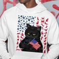 Funny Black Cat Independence Flag 633 Shirt Hoodie Funny Gifts