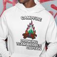 Funny Campfire Team Captain - Great Camping Hoodie Unique Gifts
