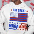 Funny The Return Of The Ultra Maga King Flag Gift Hoodie Funny Gifts