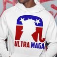 Funny Ultra Maga Gift For Americans Trump Biden Lover Hoodie Funny Gifts