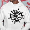 Halloween Spider Web Pattern Hoodie Funny Gifts