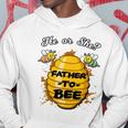 He Or She Father To Bee Gender Baby Reveal Announcement Hoodie Unique Gifts
