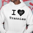 I Love Trannies Heart Car Lovers Gift Hoodie Unique Gifts