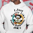 I Really Like Judo Penguin Ok Hoodie Funny Gifts