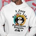 I Really Like Postman Penguin Ok Hoodie Funny Gifts