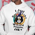 I Really Like Wizard Penguin Ok Hoodie Funny Gifts