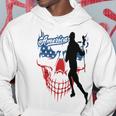 Lacrosse Usa Flag Hoodie Funny Gifts