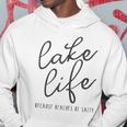 Lake Life Because Beaches Be Salty Funny Vacation Gift Hoodie Unique Gifts