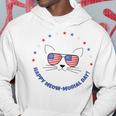 Memorial Day Cat Meowmorial Day V2 Hoodie Funny Gifts