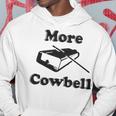 Mens More CowbellShirt Funny Novelty Sarcastic Graphic Adult Humor Tee 175 Trending Shir Hoodie Funny Gifts