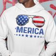 Merica Patriotic Usa Flag Sunglusses 4Th Of July Usa Hoodie Funny Gifts