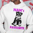 Miniature Schnauzer At Home Nans Favourite Multi Tasking Dog Hoodie Funny Gifts