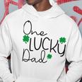 One Lucky Dad Funny St Patrick Day Hoodie Funny Gifts