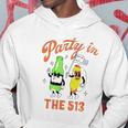 Party In The 513 Baseball Player Hoodie Unique Gifts