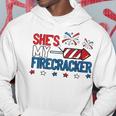 Shes My Firecracker 4Th July Matching Couples His And Hers Hoodie Funny Gifts