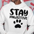 Stay Pawsitive 96 Trending Shirt Hoodie Funny Gifts