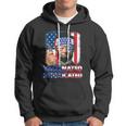 4Th Of July Vaccinated Intoxicated Usa Abe Lincoln Hoodie