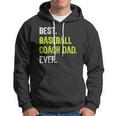 Best Baseball Coach Dad Ever Fathers Day Daddy Hoodie
