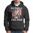 Best Boxer Dad Ever American Flag Fathers Day 4Th Of July Hoodie