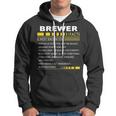 Brewer Name Gift Brewer Facts Hoodie
