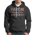 Everyone Communicate Differently Autism Awareness Hoodie