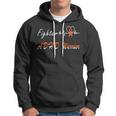 Fighter Adhd Warrior Heartbeat Orange Ribbon Attention Deficit Hyperactivity Disorder Adhd Awareness Hoodie