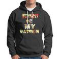 Fitness Is My Passion Food Funny Hoodie