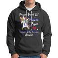 Friends Dont Let Friends Fight Ibm Alone Unicorn Blue Ribbon Inclusion Body Myositis Inclusion Body Myositis Awareness Hoodie