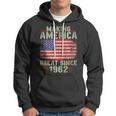 Funny Making America Great Since 1962 Design 60Th Birthday Hoodie