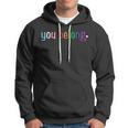 Gay Pride Design With Lgbt Support And Respect You Belong Hoodie