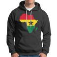 Ghana Ghanaian Africa Map Flag Pride Football Soccer Jersey Hoodie