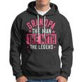 Grandpa The Man Themyth The Legend Papa T-Shirt Fathers Day Gift Hoodie