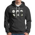 Grow Positive Thoughts Tee Floral Bohemian Style Hoodie