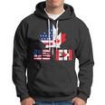 Happy Canada Day Usa Pride Us Flag Day Useh Canadian Hoodie