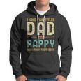 I Have Two Titles Dad And Pappy Retro Vintage Hoodie