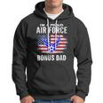 Im A Proud Air Force Bonus Dad With American Flag Veteran Hoodie