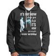 Its Not How Deep You Fish Its How You Wiggle Your Worm Hoodie