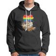 Lgbt Pride Daddy Tiger Rainbow Best Dad Ever Fathers Day Hoodie