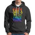 Lgbt Pride Shes Mine Im Her Lesbian Couple Matching Lover Hoodie