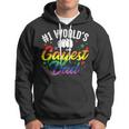 Mens 1 Worlds Gayest Dad Funny Fathers Day Lgbt Pride Rainbow 14 Shirt Hoodie