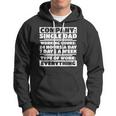 Mens Company Single Dad - Funny Single Dad Employee Hoodie