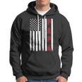Mens Fathers Day Best Dad Ever Usa American Flag Hoodie