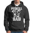 Mens Pitbull Dad Funny Dog Pitbull Sunglasses Fathers Day Pitbull Hoodie