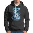Mens Popo Is My Name Fishing Is My Game Fathers Day Gifts Hoodie