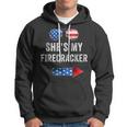 Mens Shes My Firecracker His And Hers 4Th July Matching Couples Hoodie
