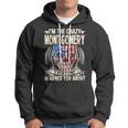 Montgomery Name Gift Im The Crazy Montgomery Hoodie